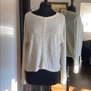 Ivory Light Knit Sweater
